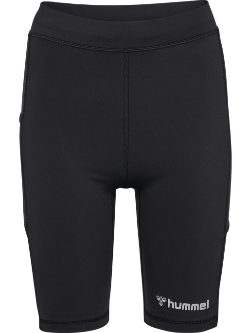 hmlRUN SHORT TIGHT WOMAN, BLACK hmlRUN SHORT TIGHT WOMAN, BLACK, packshot