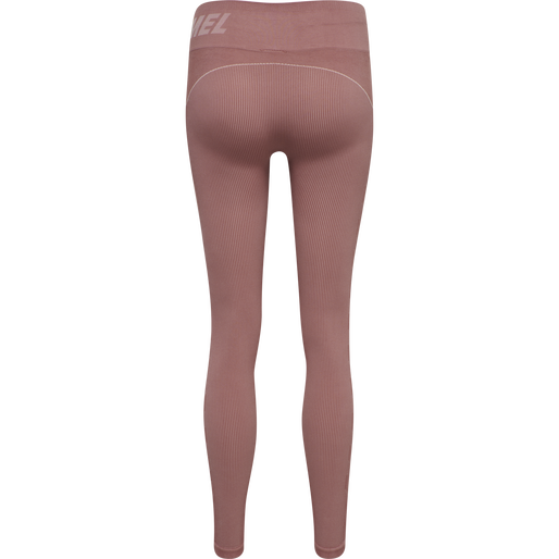 hmlTE CHRISTEL SEAMLESS MW TIGHTS, WITHERED ROSE, packshot