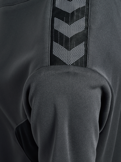 hmlAUTHENTIC PL JERSEY S/S KIDS, ASPHALT hmlAUTHENTIC PL JERSEY S/S KIDS, ASPHALT, packshot