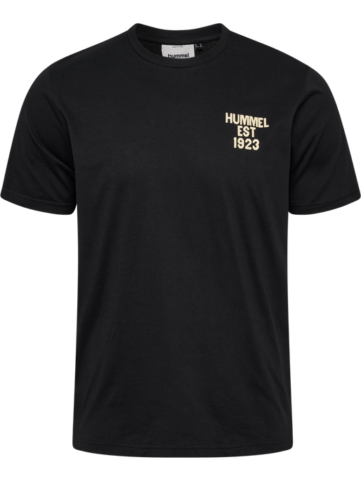 hmlREGULAR GRAPHIC TEE S/S, BLACK/BLUE hmlREGULAR GRAPHIC TEE S/S, BLACK/BLUE, packshot