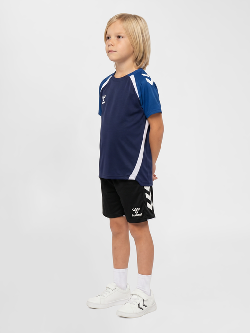 hmlLEAD 2.0 JERSEY S/S KIDS, MARINE/TRUE BLUE, model
