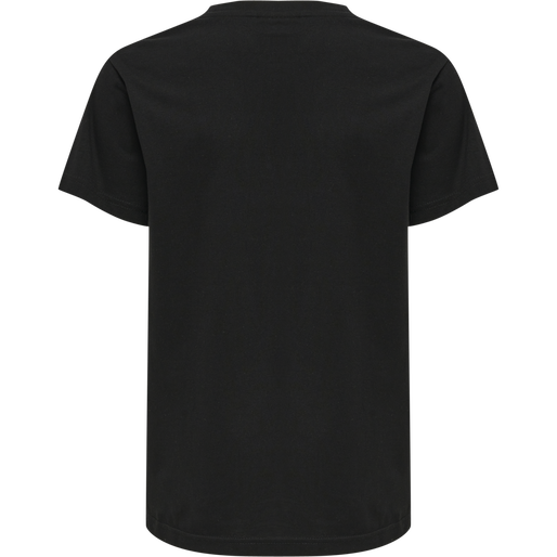 hmlRED BASIC T-SHIRT S/S KIDS, BLACK hmlRED BASIC T-SHIRT S/S KIDS, BLACK, packshot