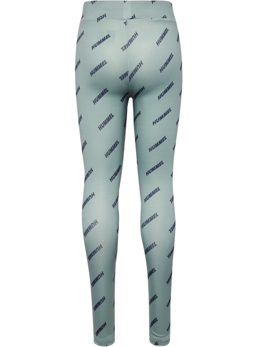 hmlSILJE TIGHTS, ICEBERG GREEN hmlSILJE TIGHTS, ICEBERG GREEN, packshot