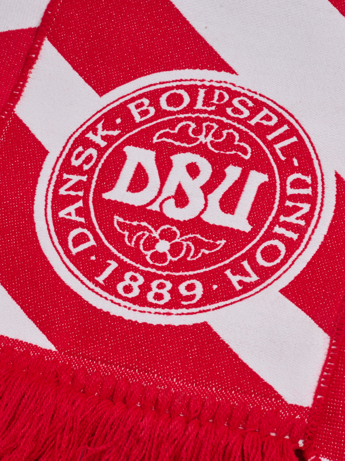 DBU 26 FAN SCARF, WHITE/RED, packshot
