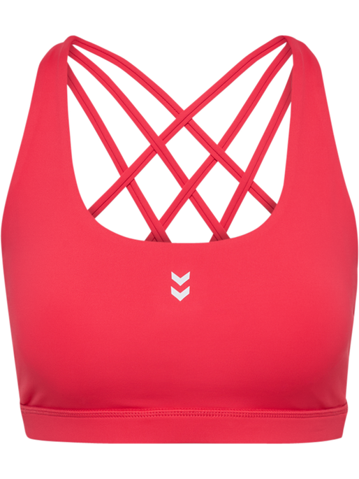 hmlFAST IMPACT STRAP BRA, HIBISCUS, packshot