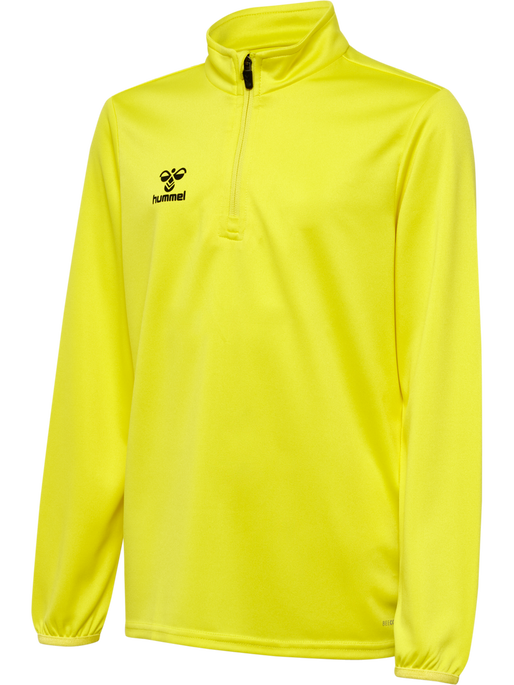 hmlESSENTIAL HALF-ZIP KIDS, BLAZING YELLOW, packshot