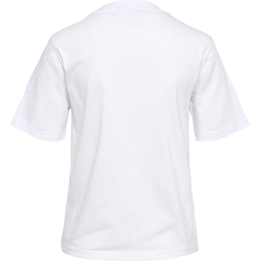 hmlIC GILL LOOSE T-SHIRT, WHITE, packshot