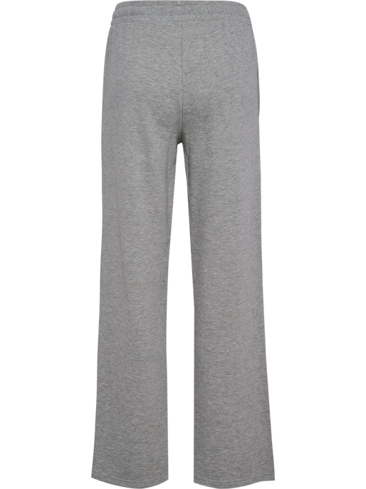 hmlPULSE WIDE W SWEAT PANTS, GREY MELANGE hmlPULSE WIDE W SWEAT PANTS, GREY MELANGE, packshot