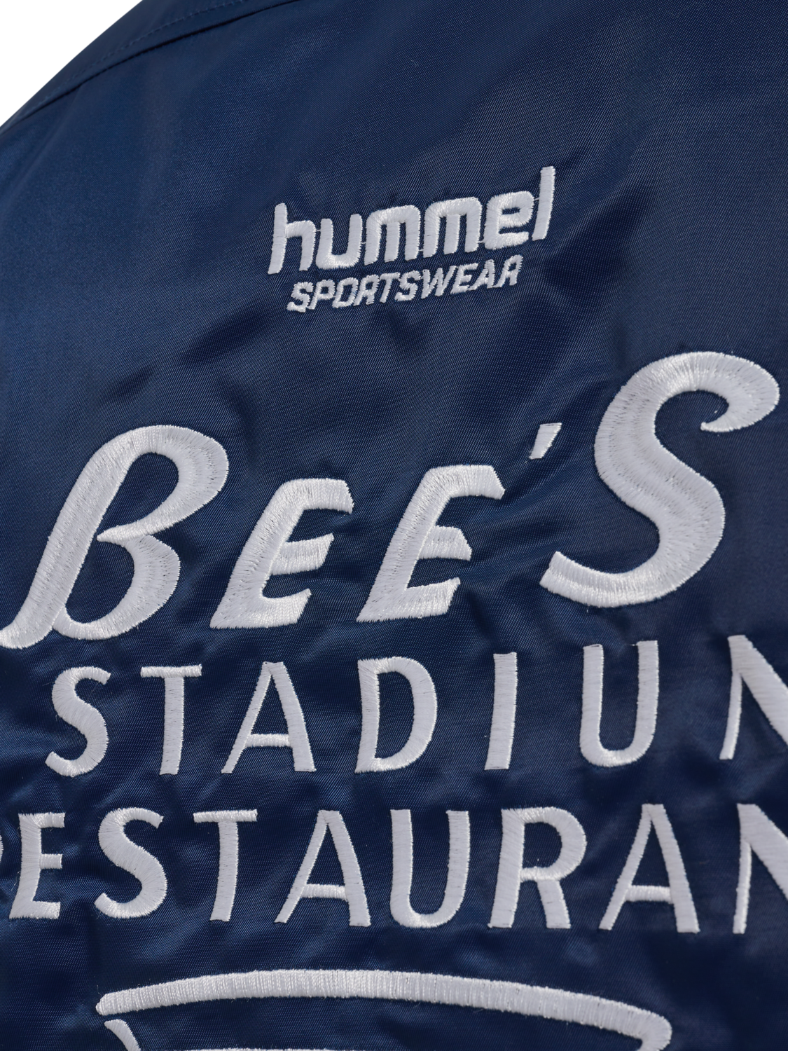 hmlLETTERMAN JACKET HSW, DRESS BLUES, packshot