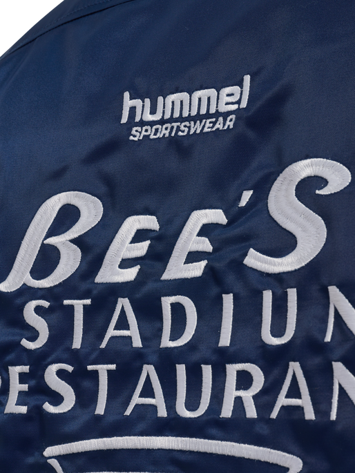 hmlLETTERMAN JACKET HSW, DRESS BLUES, packshot