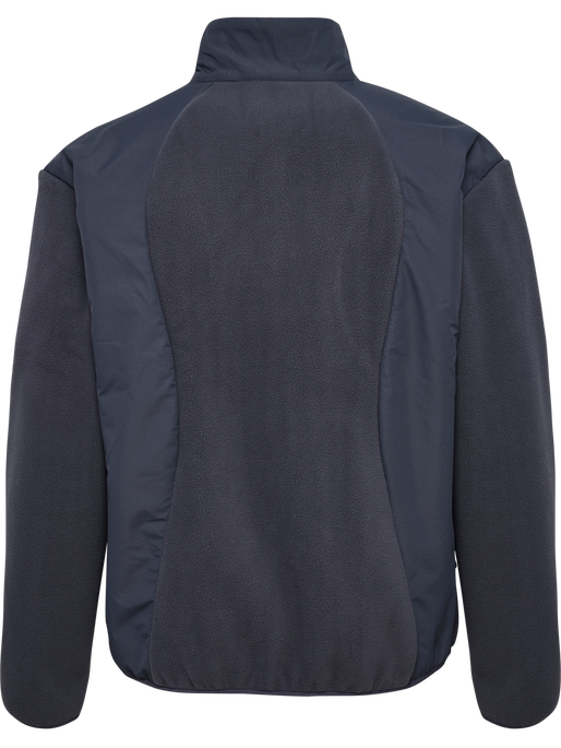 hmlHYBRID FLEECE JACKET, EBONY hmlHYBRID FLEECE JACKET, EBONY, packshot