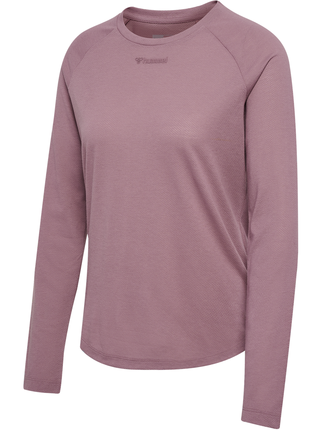 hmlMT VANJA T-SHIRT L/S, GRAPE SHAKE, packshot