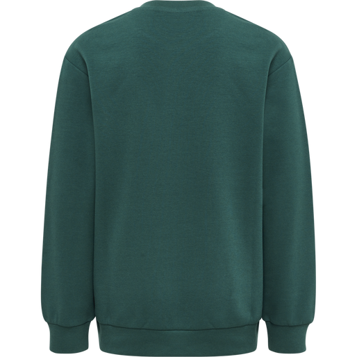 hmlDOS SWEATSHIRT, DEEP TEAL, packshot