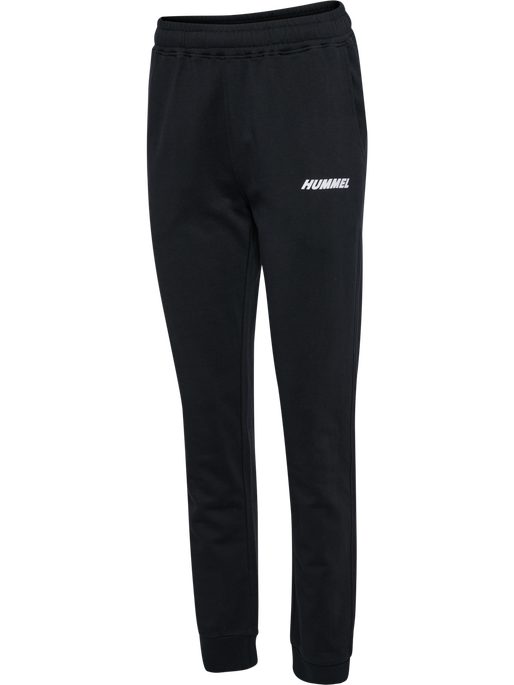 hmlELEMENTAL REGULAR PANTS WOMAN, BLACK, packshot