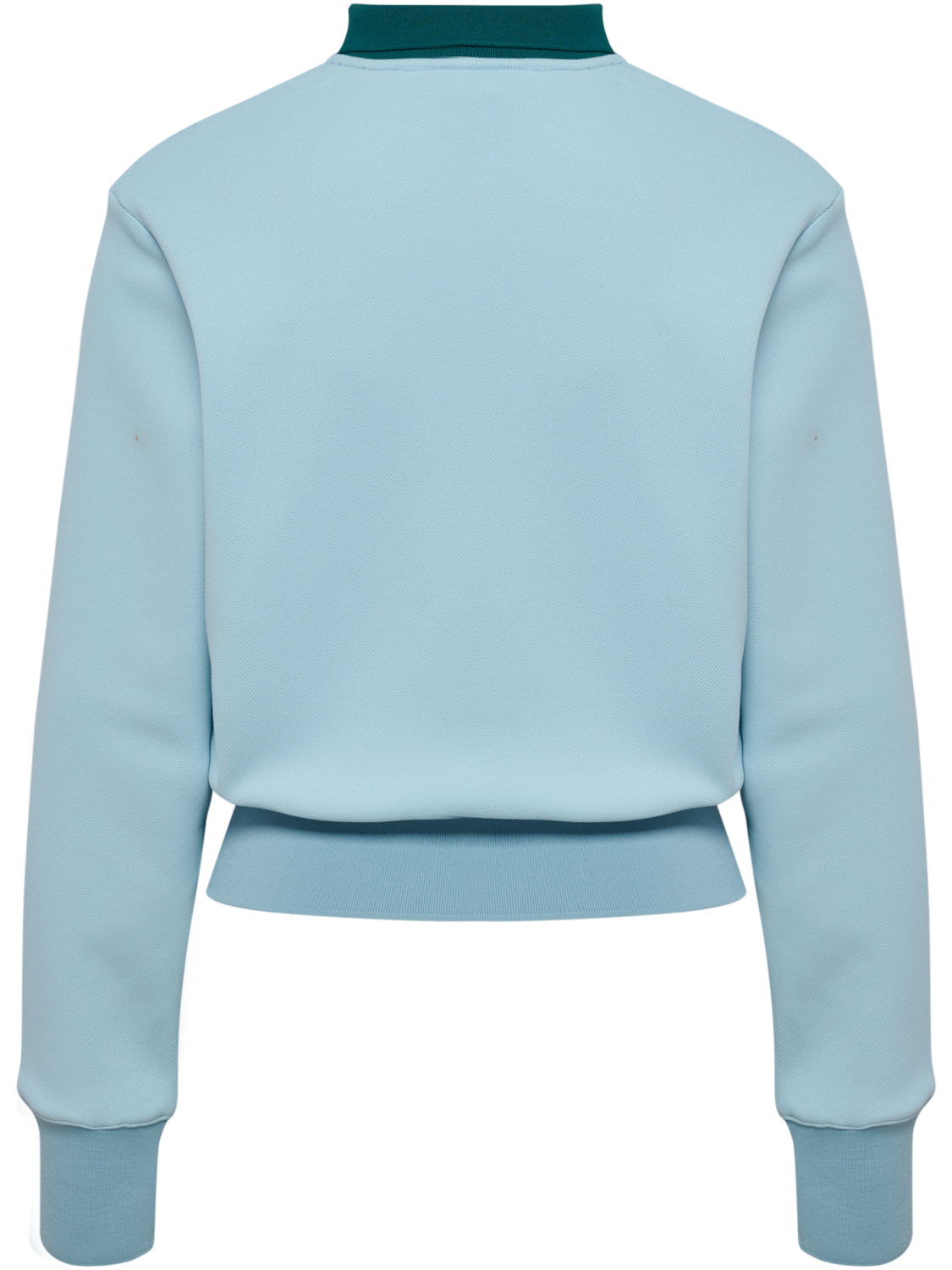 Piqu&eacute; Polo Longsleeve, LIGHT BLUE, packshot