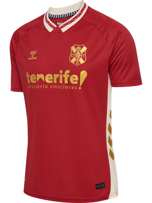 CDT 25/26 AWAY JERSEY S/S, SCARLET SMILE, packshot