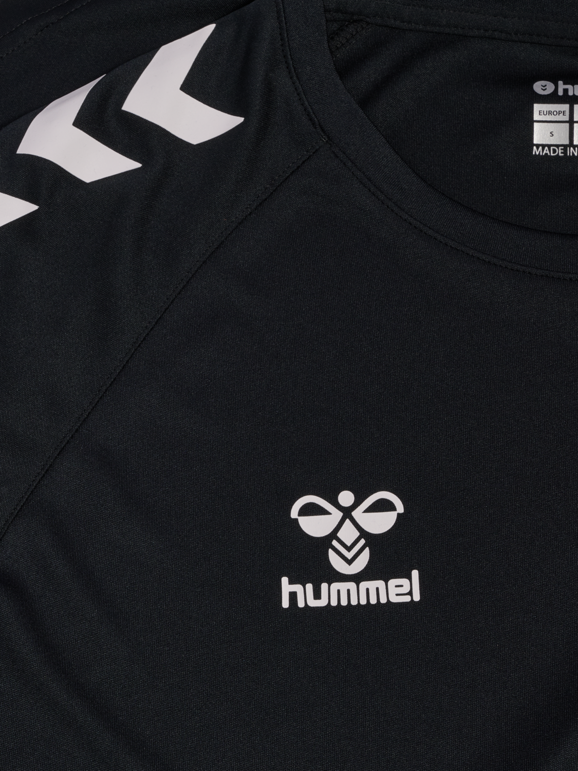 hmlCORE XK CORE POLY TEE  S/S WOMAN, BLACK, packshot