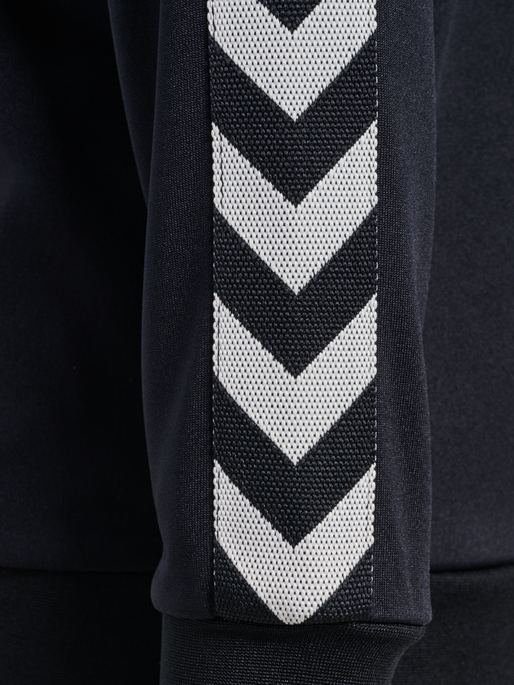 hmlNEWI ZIP JACKET, BLACK hmlNEWI ZIP JACKET, BLACK, packshot