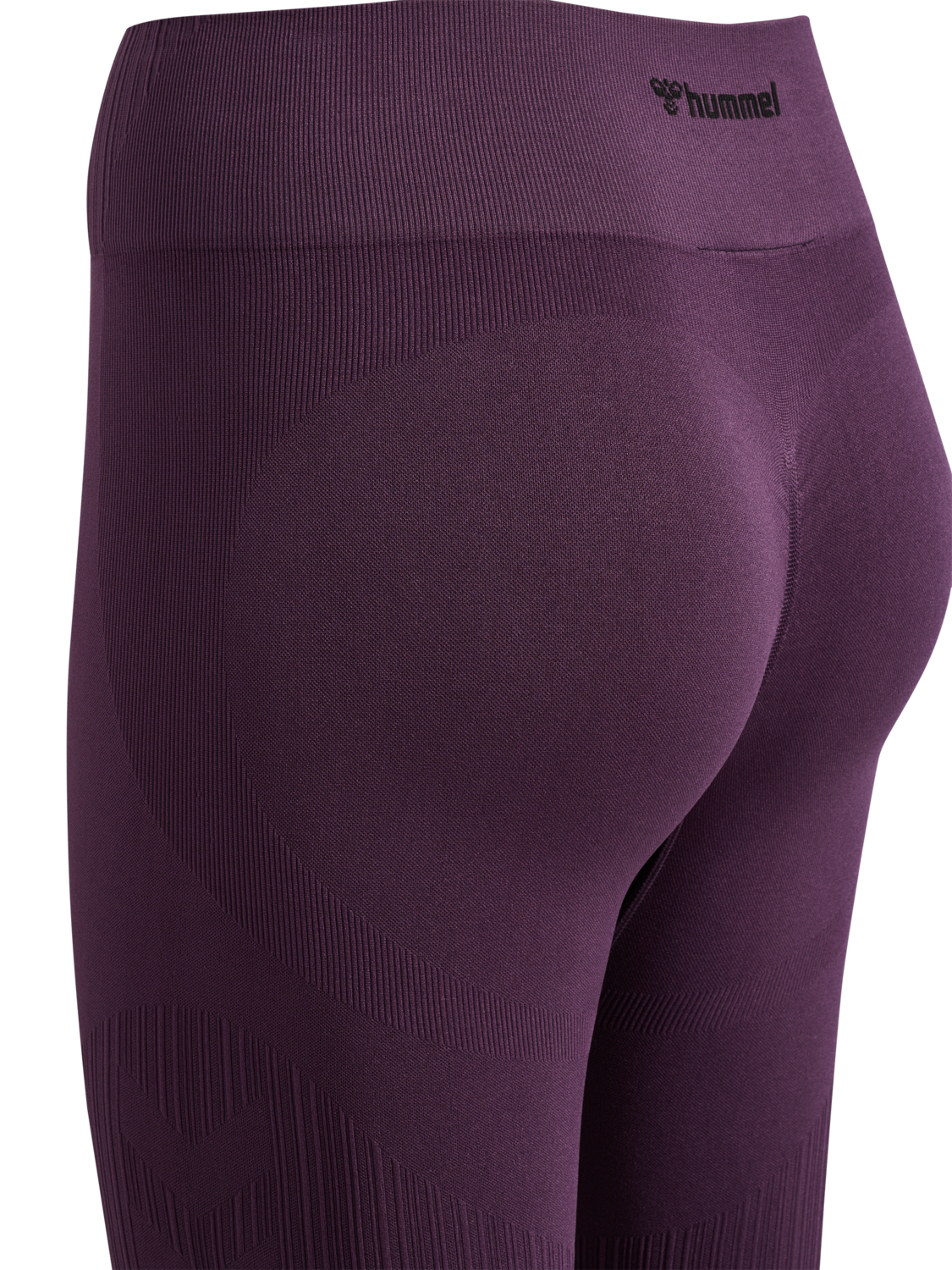 hmlMT DEFINE SEAML SCRUNCH TIGHTS, PLUM PERFECT, packshot