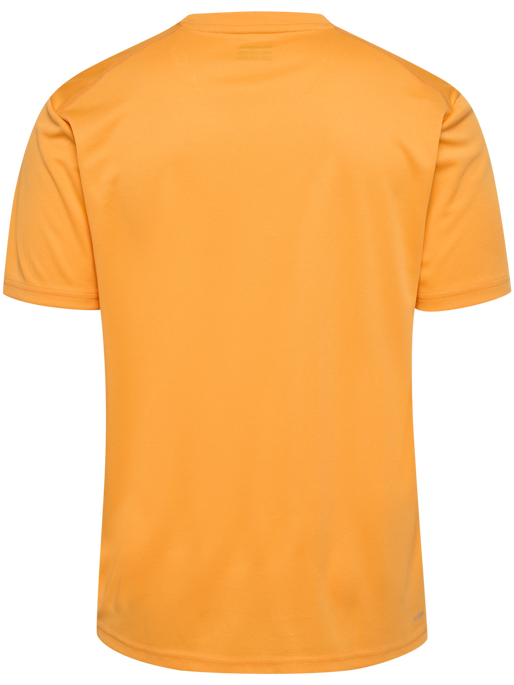 hmlACTIVE PL JERSEY S/S, BLAZING ORANGE, packshot