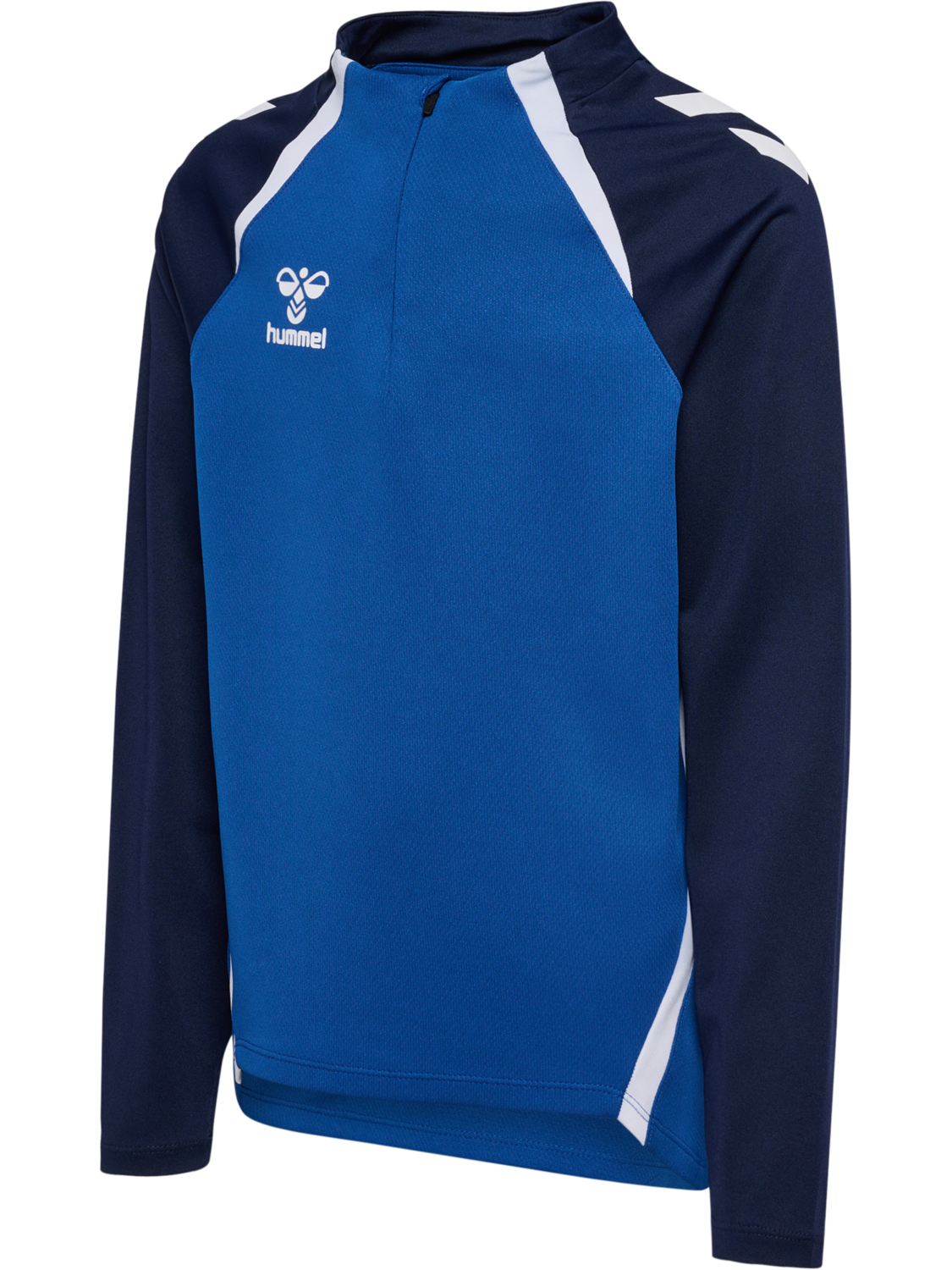 hmlLEAD 2.0 HALF ZIP KIDS, TRUE BLUE/MARINE, packshot