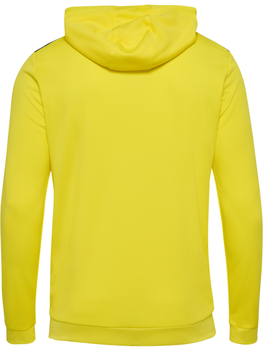 hmlAUTHENTIC PL ZIP HOODIE, BLAZING YELLOW, packshot