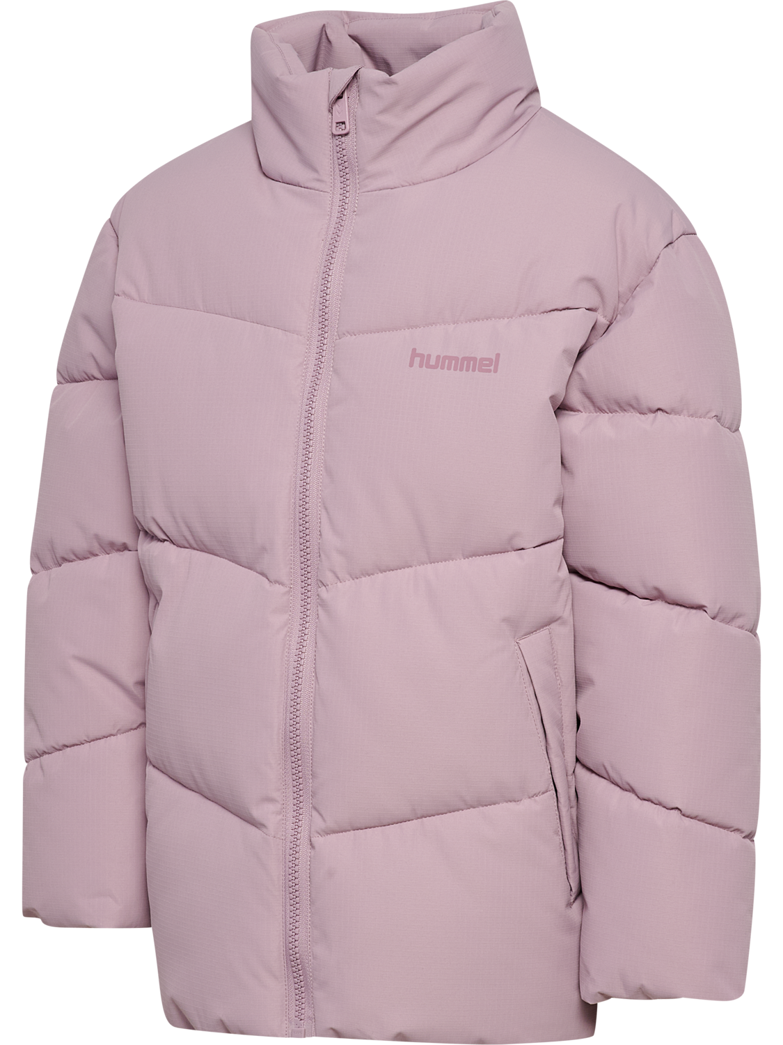 hmlJR PUFFER JACKET, SEA FOG, packshot