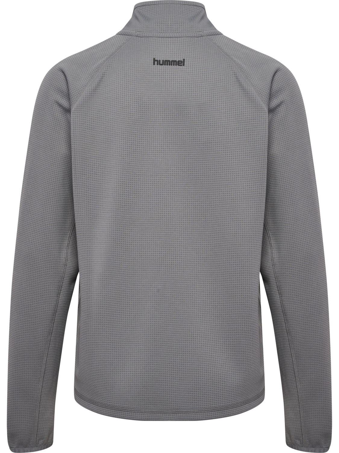 hmlPULSE W HALF ZIP MIDLAYER, SHARKSKIN, packshot