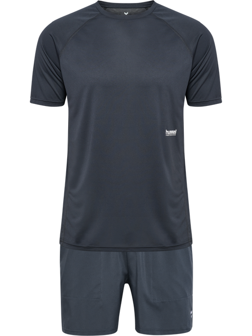 hmlPULSE WORKOUT SET, EBONY, packshot