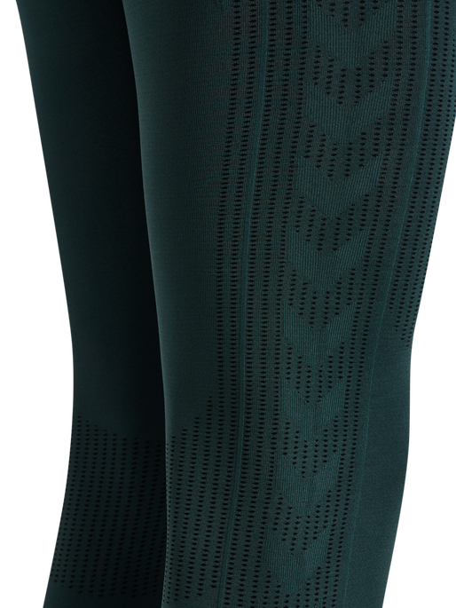 hmlMT SHAPING SEAMLESS MW TIGHTS, GREEN GABLES, packshot