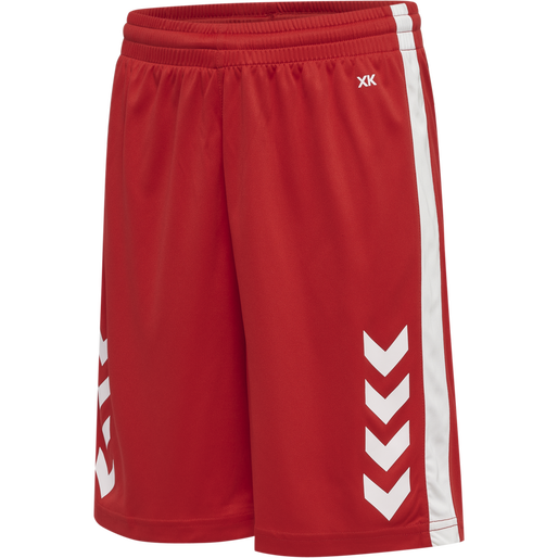 hmlCORE XK BASKET SHORTS KIDS, TRUE RED, packshot