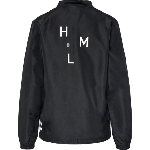 hmlCOURT WOVEN JACKET WOMAN, BLACK, packshot