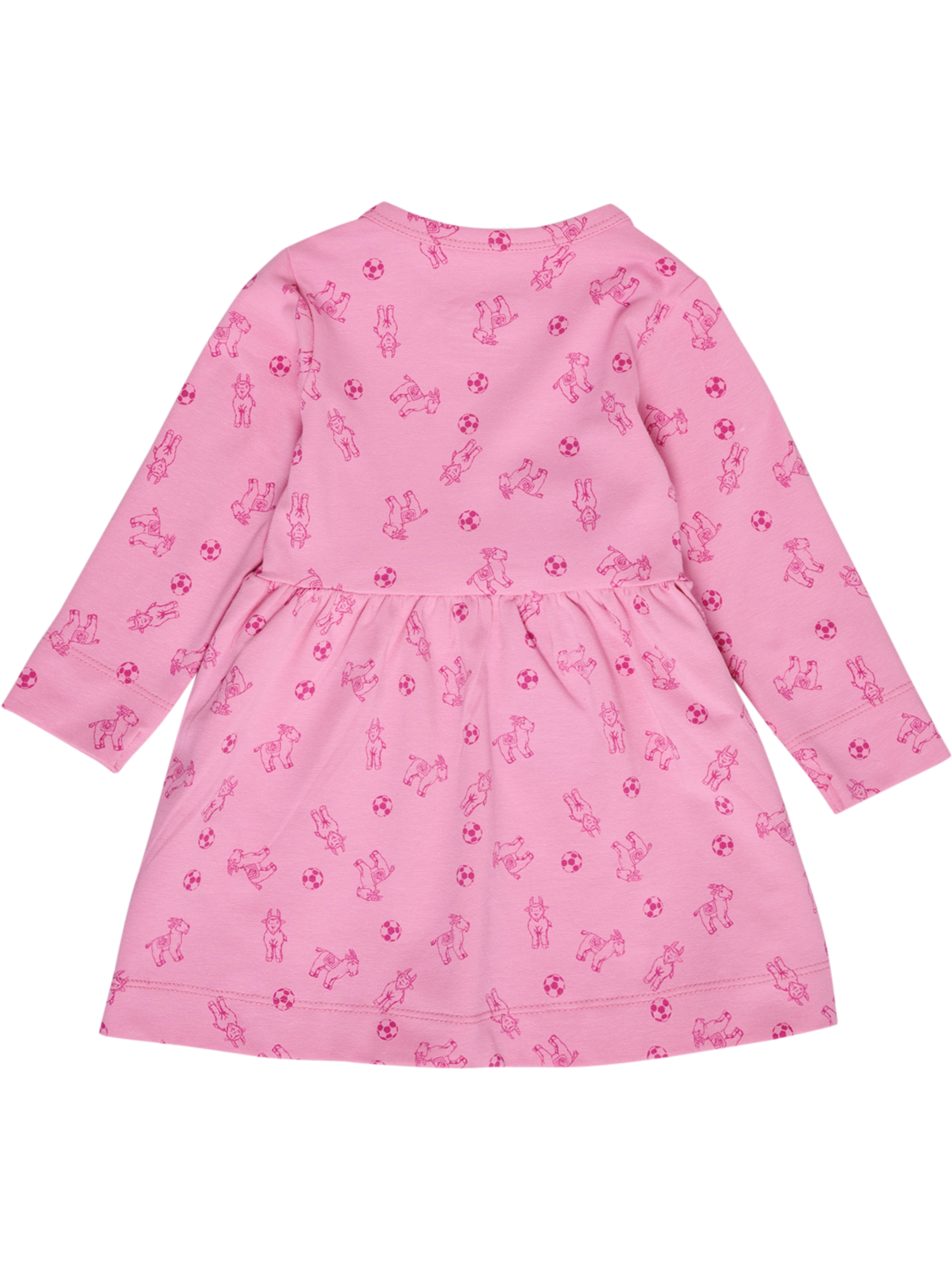 1FCK 23/24 BABY AOP DRESS L/S, ROSEBLOOM, packshot