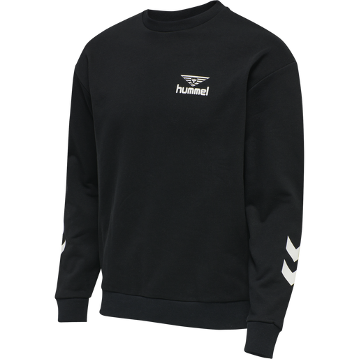 hmlHIVE SWEATSHIRT, BLACK, packshot