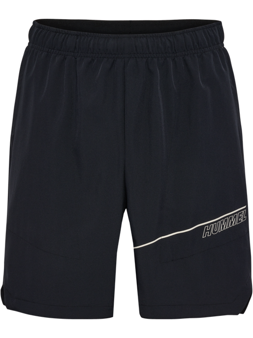hmlCOURT POCKET SHORTS, LIGHT GREY/BLACK, packshot