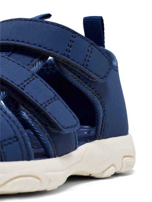 SANDAL VELCRO INFANT, NAVY PEONY, packshot