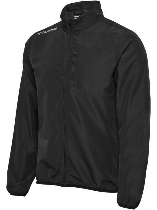 hmlRUN JACKET, BLACK, packshot