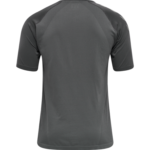 hmlPRO GRID SEAMLESS S/S, FORGED IRON/QUIET SHADE, packshot