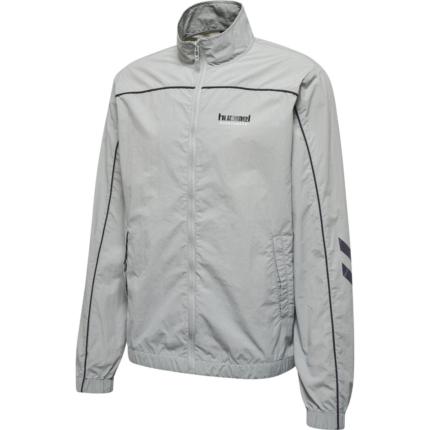 hmlLGC CELAB WOV ZIP JACKET, HARBOR MIST, packshot