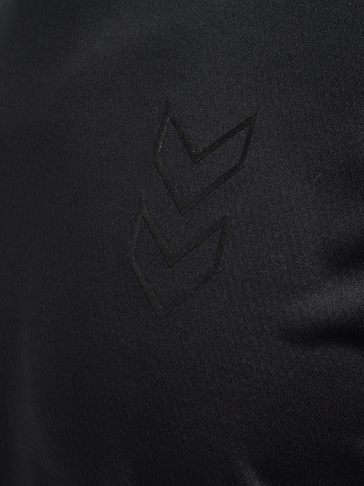 hmlACTIVE PL JERSEY S/S, BLACK, packshot