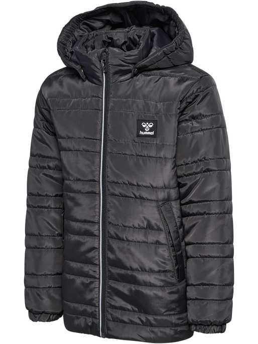 hmlBILBO TEX JACKET, FORGED IRON, packshot