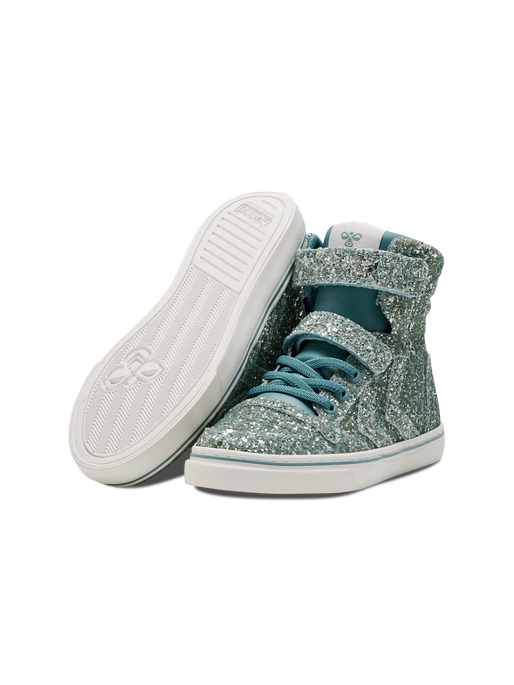 SLIMMER STADIL GLITTER JR, MINERAL BLUE, packshot