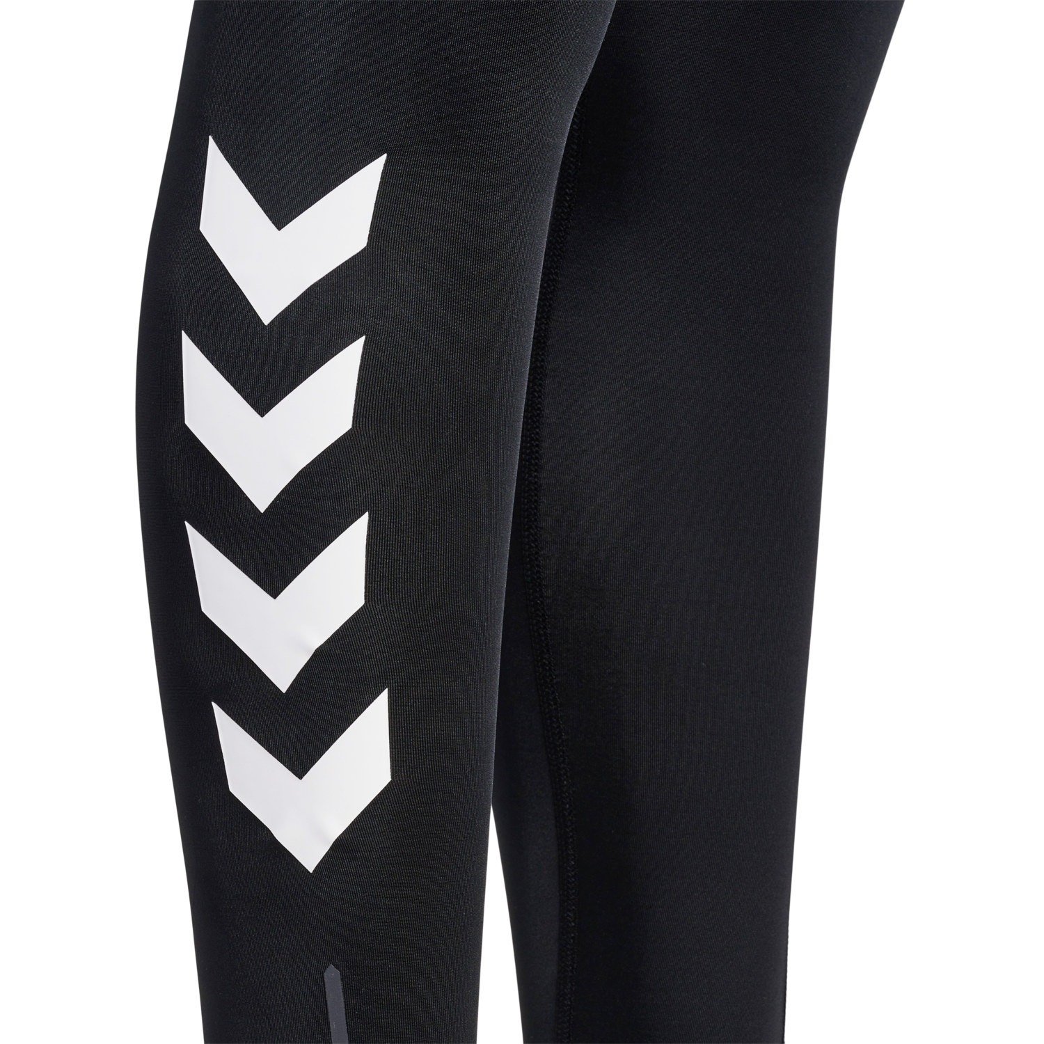 hmlTE TOLA HIGH WAIST TIGHTS, BLACK, packshot