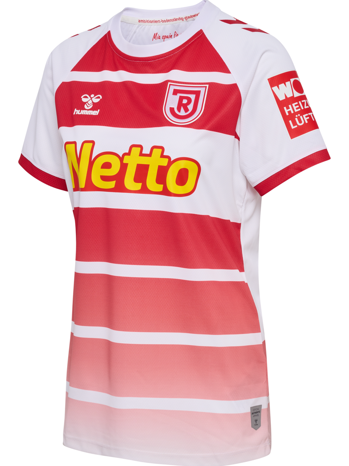RGB 23/24 HOME JERSEY S/S WO, WHITE/TRUE RED, packshot