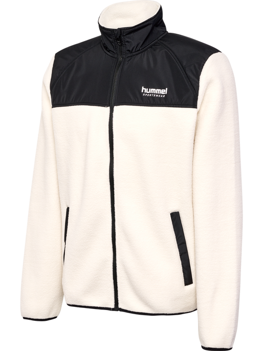 hmlLGC THEO FLEECE JACKET, TOFU, packshot