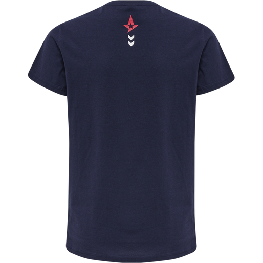 ASTRALIS 21/22 T-SHIRT S/S KIDS, MARINE ASTRALIS 21/22 T-SHIRT S/S KIDS, MARINE, packshot