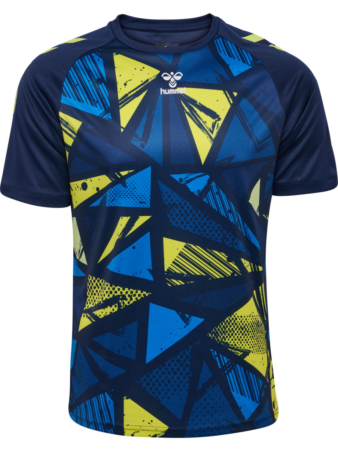 hmlGRAPHIC UNIVERSE JERSEY S/S, MARINE, packshot