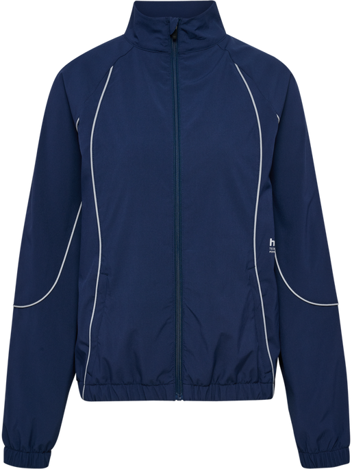 hmlPULSE WOVEN W ZIP THROUGH, DRESS BLUES hmlPULSE WOVEN W ZIP THROUGH, DRESS BLUES, packshot