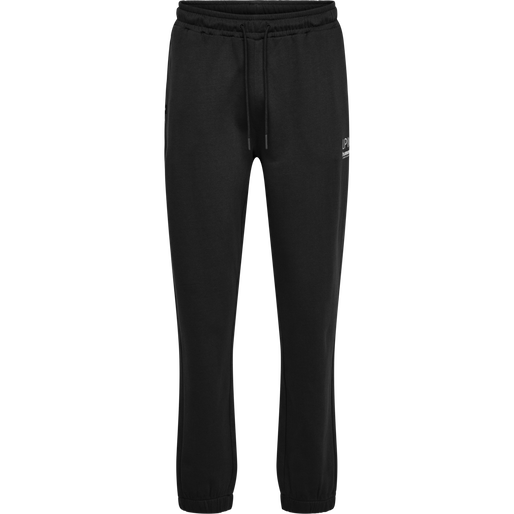 hmlLP10 LOOSE SWEATPANTS, BLACK hmlLP10 LOOSE SWEATPANTS, BLACK, packshot