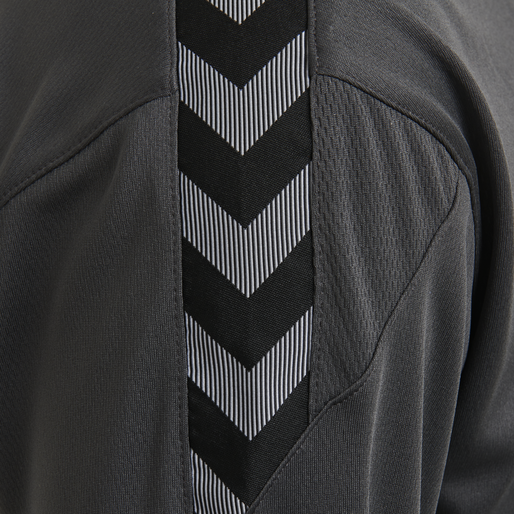 hmlAUTHENTIC POLY JERSEY L/S, ASPHALT hmlAUTHENTIC POLY JERSEY L/S, ASPHALT, packshot